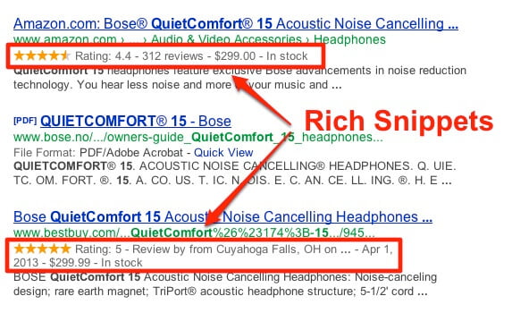 Rich Snippets