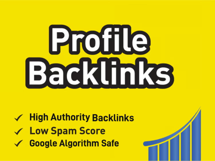 High Quality Dofollow profile backlinks